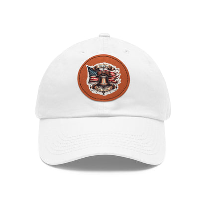 We The People Deal With It Hat with Leather Patch (Round)