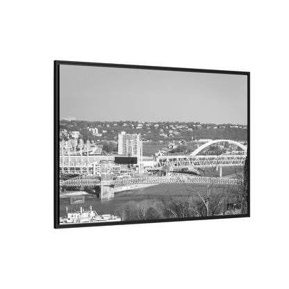 Bridges of the Natti— Black & White Cityscape Wall Art
