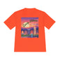 Health is Wealth: Unisex Moisture Wicking Tee for Hikers, Fitness Lovers, Outdoor Adventures, Travel, Gym Wear
