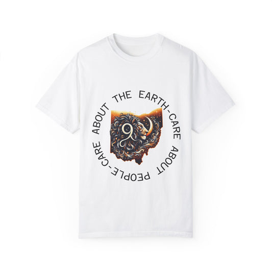Eco-Friendly Unisex T-Shirt - "Care About the Earth" Design