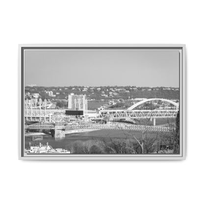 Bridges of the Natti— Black & White Cityscape Wall Art