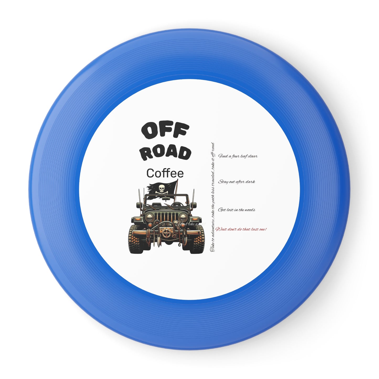 Off-Road Coffee Frisbee, Fun Outdoor Game, Unique Gift for Active Friends, Backyard BBQ, Picnic Essentials, Summer Playtime