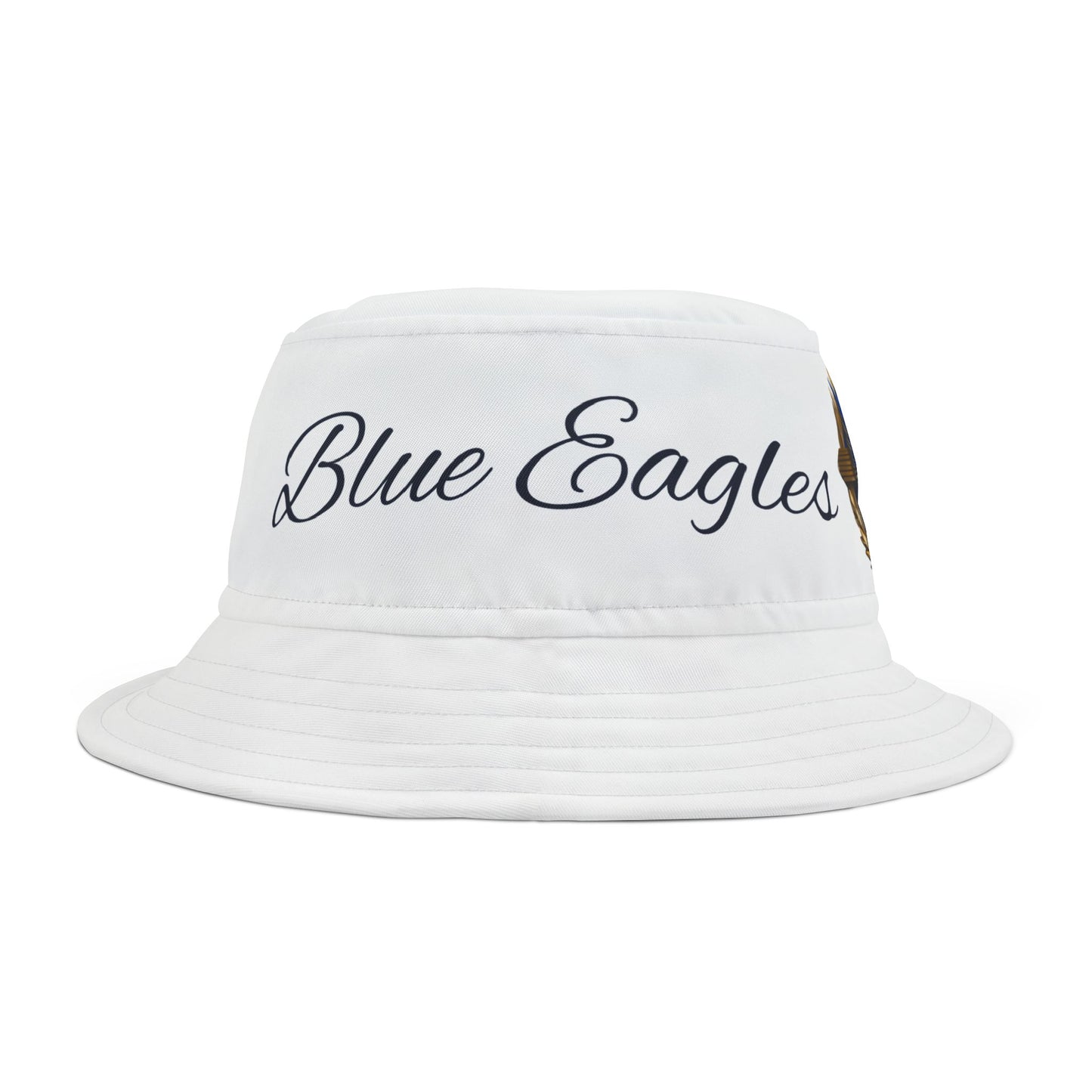 Elevated Blue Bucket Hat 2 | Stylish Apparel for Summer Adventures, Gift for Graduations, Festivals, Sports Events, Outdoors