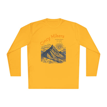 Cincy Hikers Unisex Lightweight Long Sleeve Tee | Perfect for Hiking, Outdoor Adventures, Camping, Gifts for Nature Lovers, Travel Wear