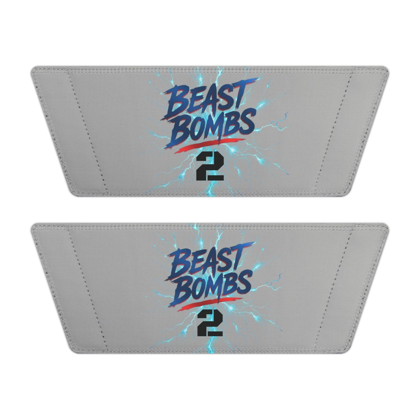 Beast Bombs Removable-Strap Sandals with 'Beast Bombs' Design, Casual Footwear, Beach Wear, Trendy Flip Flops, Summer Essentials, [...]