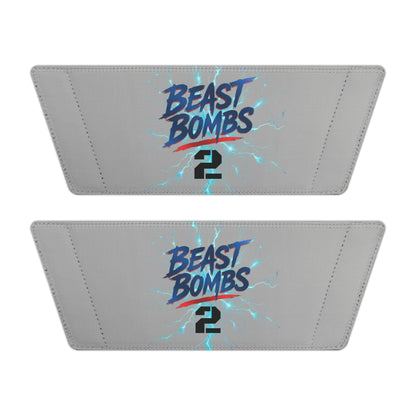 Beast Bombs Removable-Strap Sandals with 'Beast Bombs' Design, Casual Footwear, Beach Wear, Trendy Flip Flops, Summer Essentials, [...]