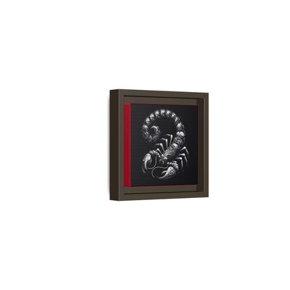 Scorpion Art Canvas Print | Multi-Color Framed Wall Decor