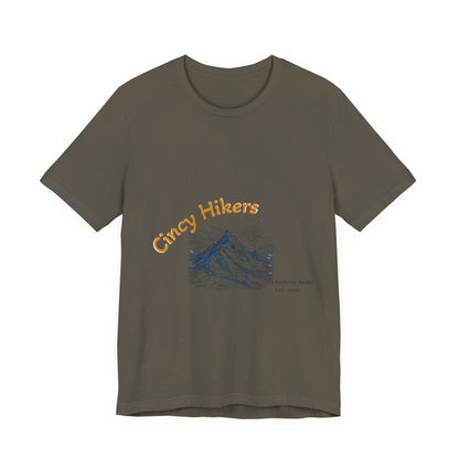 Cincy Hikers Mountain Tee — Scenic Trail Graphic T-Shirt