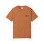 Camp Laugh Repeat T-Shirt — Camping Graphic Tee with Pocket Mountain Design