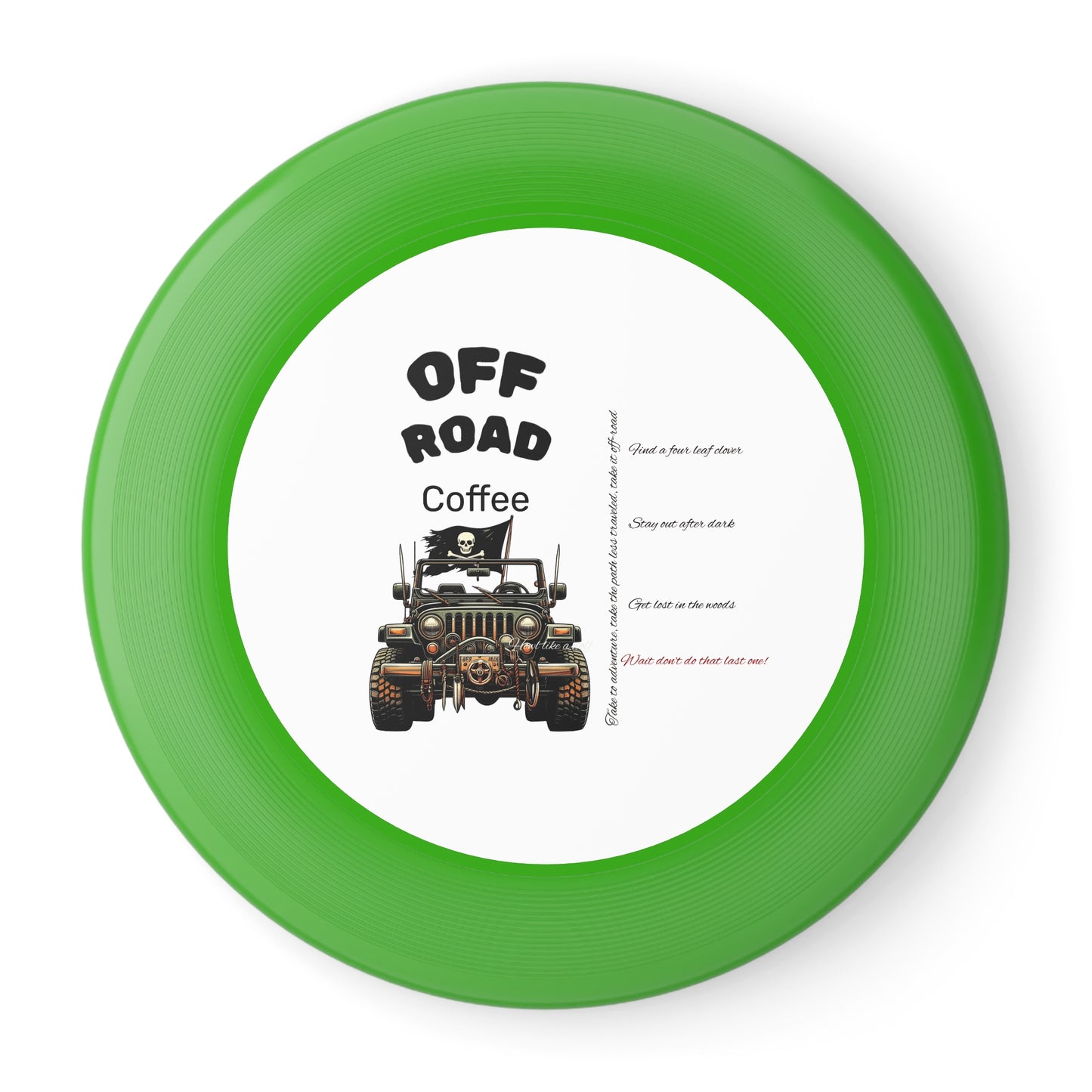 Off-Road Coffee Frisbee, Fun Outdoor Game, Unique Gift for Active Friends, Backyard BBQ, Picnic Essentials, Summer Playtime