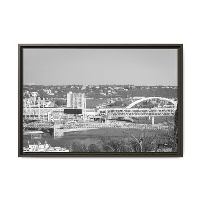 Bridges of the Natti— Black & White Cityscape Wall Art