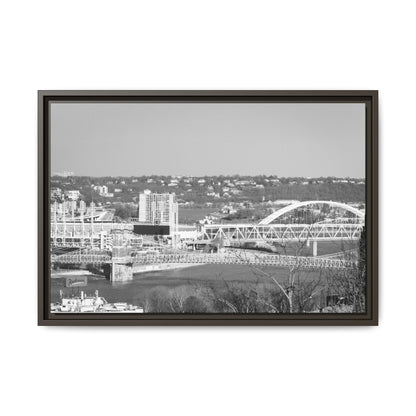 Bridges of the Natti— Black & White Cityscape Wall Art