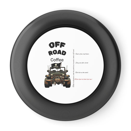 Off-Road Coffee Frisbee, Fun Outdoor Game, Unique Gift for Active Friends, Backyard BBQ, Picnic Essentials, Summer Playtime