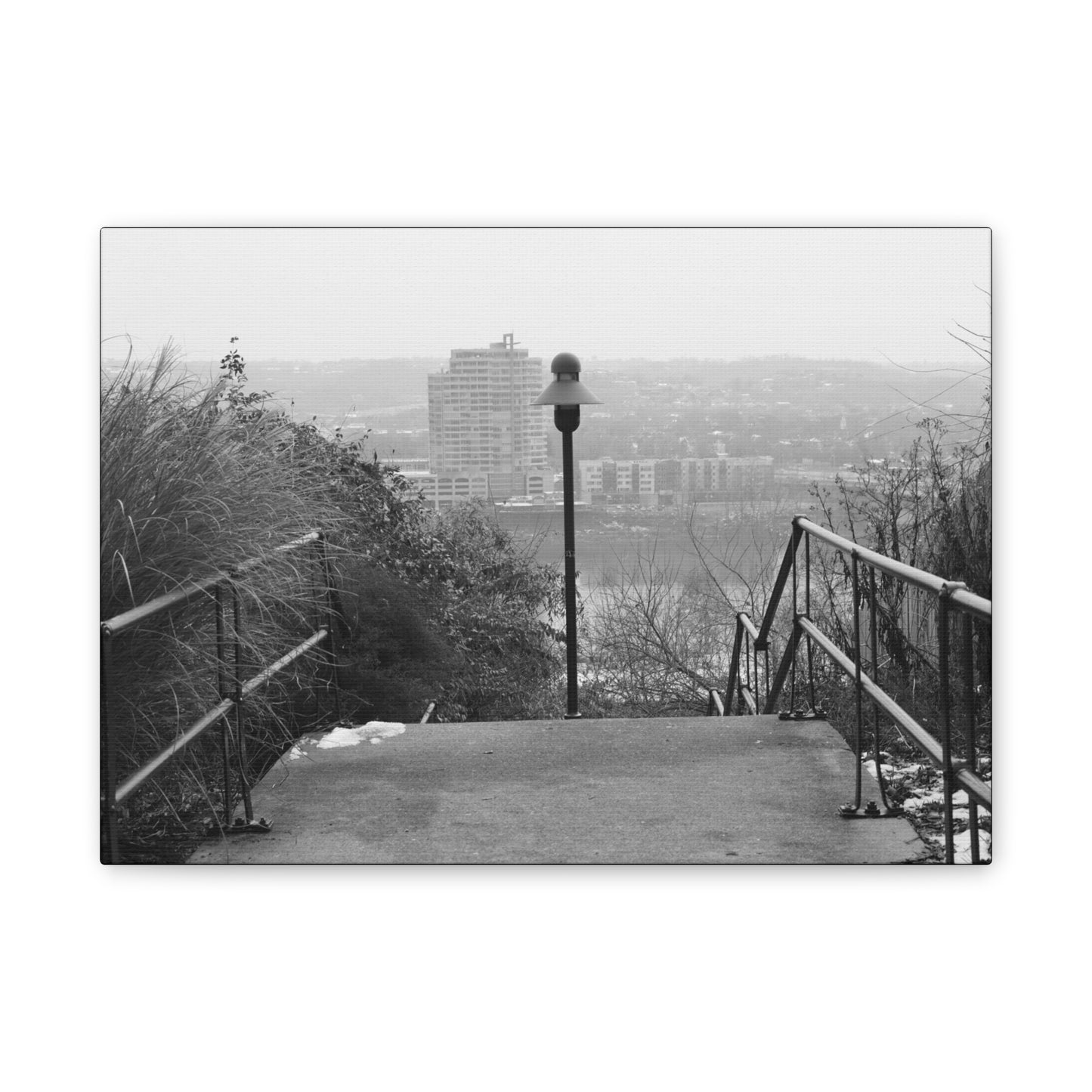 Cincinnati Winter Canvas Print — "Cincinnati in the winter is beautiful"