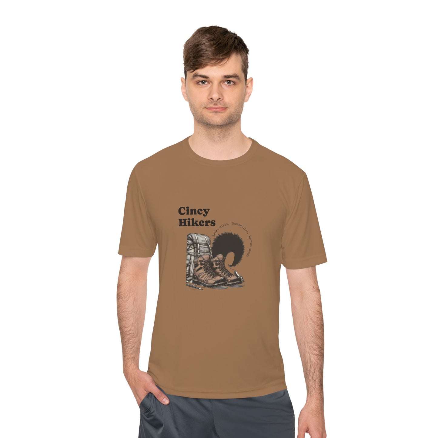 Cincy Hikers Moisture Wicking Lady Tee | Perfect for Outdoor Adventures, Hiking Gear, Gift for Hikers, Athletic Top, Casual Wear
