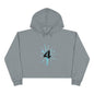 Beast Bombs Crop Hoodie - Stylish Crop Top for Gym Lovers, Athleisure Wear, Fitness Gift, Trendy Streetwear, Relaxed Fit Sweatshirt