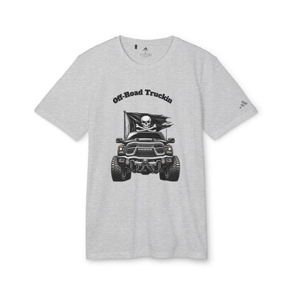 Off-Road Truckin Unisex Sport T-Shirt - Black Jeep Squadron Design
