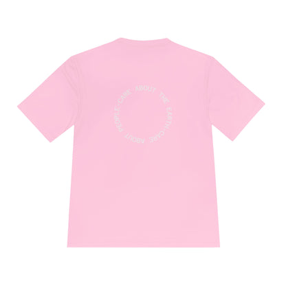 Health is Wealth: Unisex Moisture Wicking Tee for Hikers, Fitness Lovers, Outdoor Adventures, Travel, Gym Wear