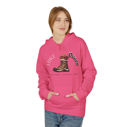 Queen Inspiration Fleece Hoodie, Cozy Unisex Sweatshirt for Empowerment, Mother’s Day Gift, Birthday Gift, Casual Wear