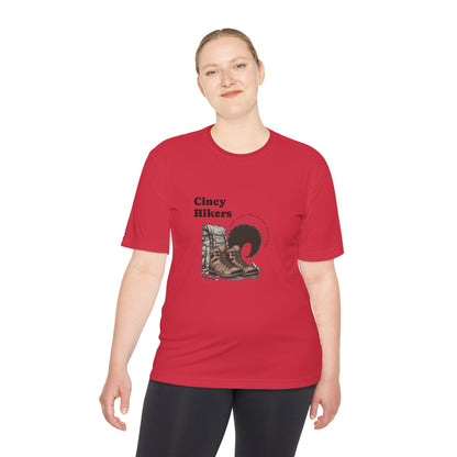 Cincy Hikers Moisture Wicking Lady Tee | Perfect for Outdoor Adventures, Hiking Gear, Gift for Hikers, Athletic Top, Casual Wear