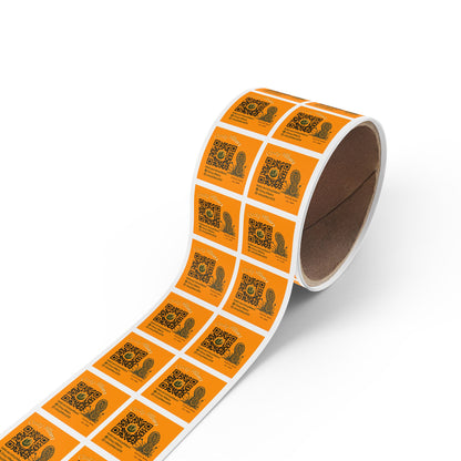 Cincy's Hiking Adventure Sticker Roll, Waterproof Hiking Labels, Custom QR Code Stickers for Outdoor Lovers, Nature Enthusiast Decor, [...]