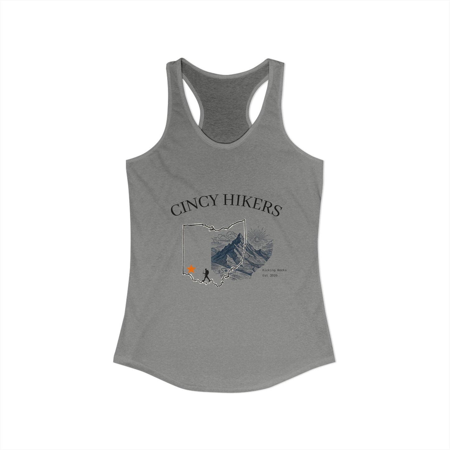 Cincy Hikers Women's Racerback Tank