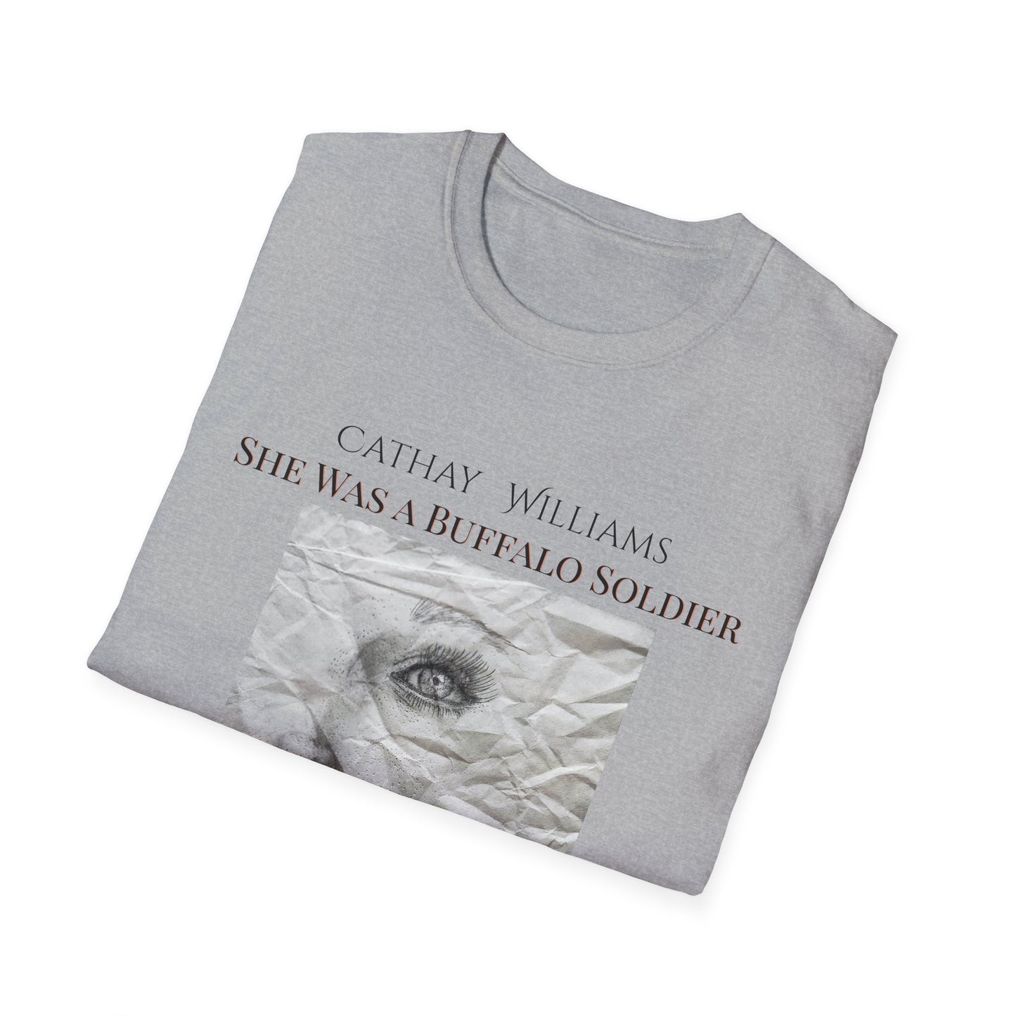 T‑Shirt — Vintage Portrait 'Cathay Williams: She Was A Buffalo Soldier 1844–1895'