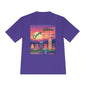 Health is Wealth: Unisex Moisture Wicking Tee for Hikers, Fitness Lovers, Outdoor Adventures, Travel, Gym Wear