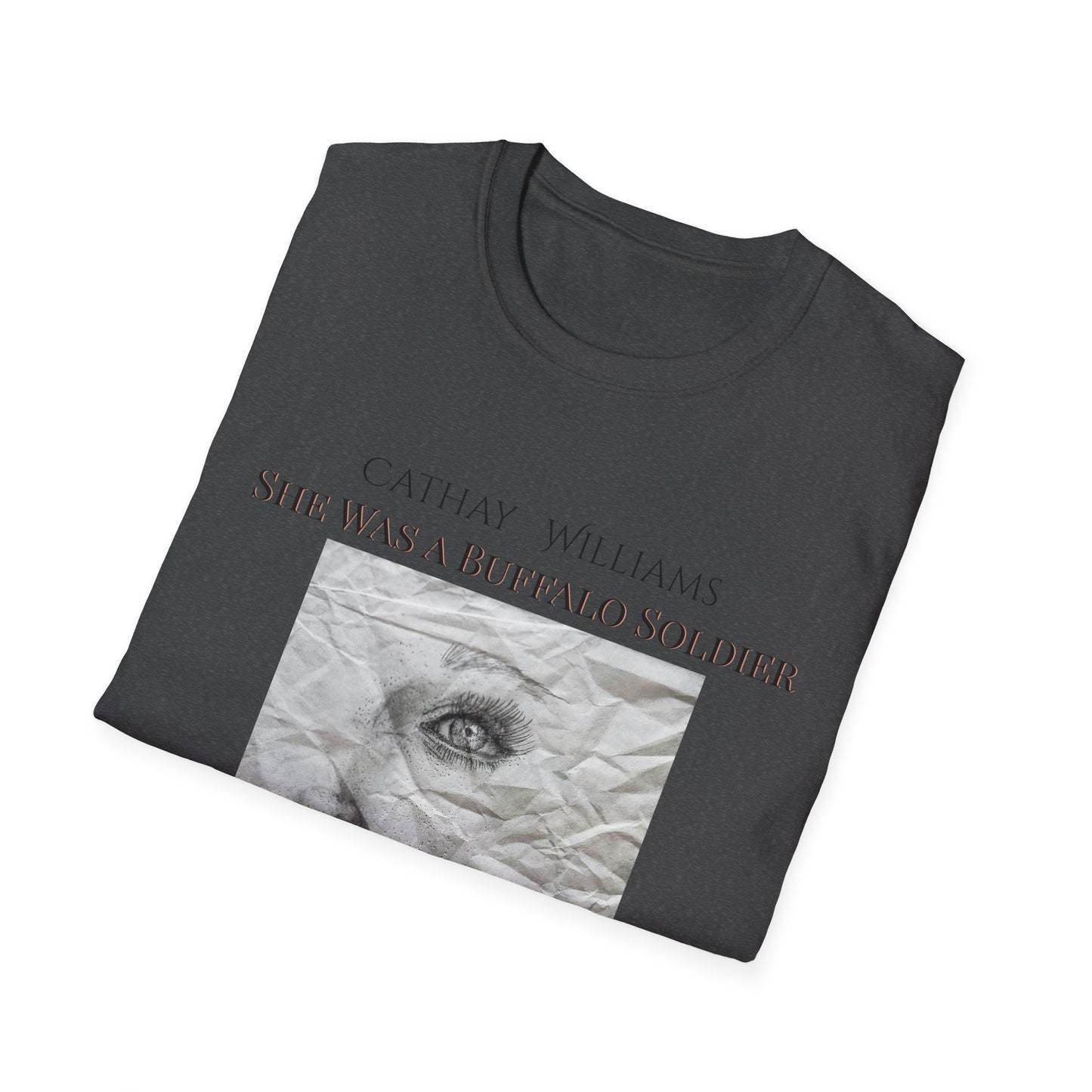 T‑Shirt — Vintage Portrait 'Cathay Williams: She Was A Buffalo Soldier 1844–1895'