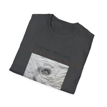 T‑Shirt — Vintage Portrait 'Cathay Williams: She Was A Buffalo Soldier 1844–1895'