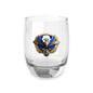 Blue Eagle Custom Whiskey Glass with Eagle Emblem - Perfect for Gifts, Collectors, Barware, Home Decor, Father's Day, Pub