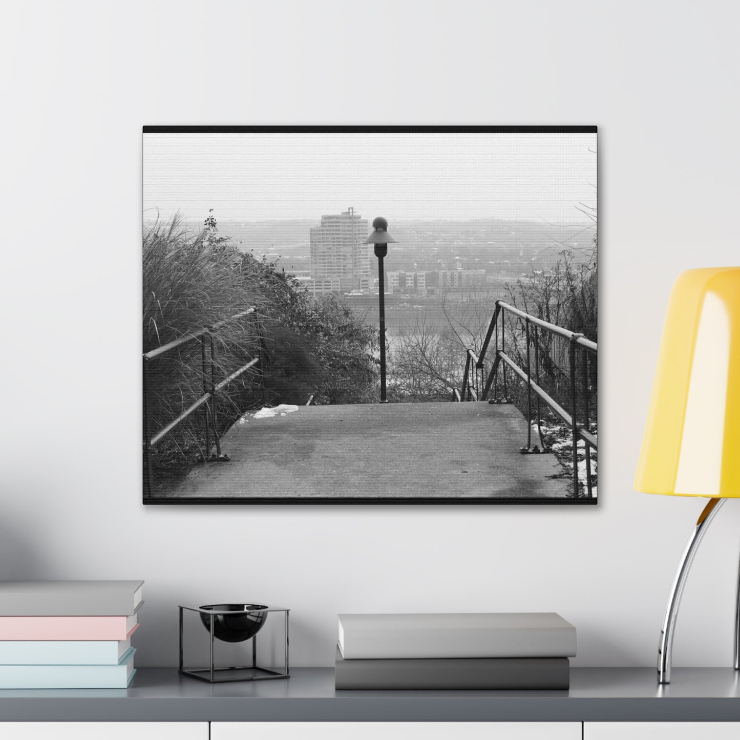 Cincinnati Winter Canvas Print — "Cincinnati in the winter is beautiful"