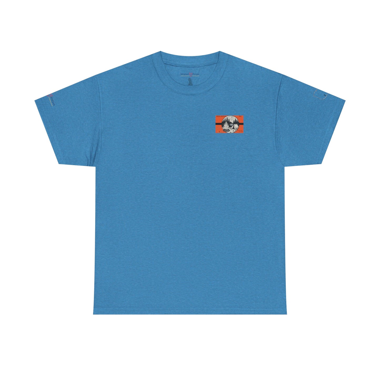 S'more Memories Camping T-Shirt – Retro Campfire Tent Graphic Tee