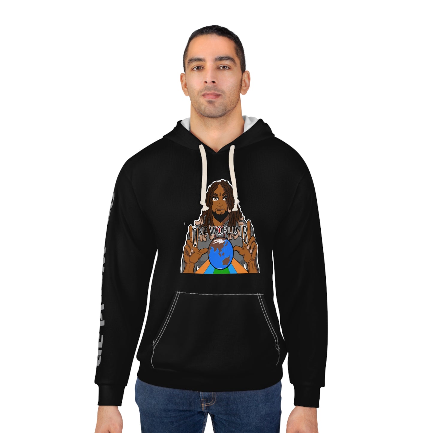 One World JB Limited Unisex Pullover Hoodie (AOP)