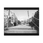 Cincinnati Urban Steps Matte Canvas Print — Peaceful Empty Street Wall Art