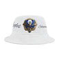 Elevated Blue Bucket Hat 2 | Stylish Apparel for Summer Adventures, Gift for Graduations, Festivals, Sports Events, Outdoors