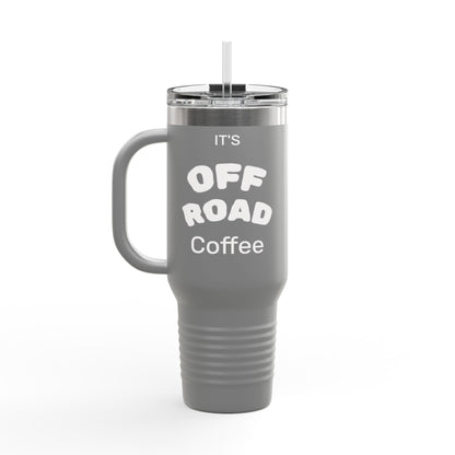 Truckin Off Road Insulated Travel Mug - 40oz Mug for Adventure Lovers, Road Trip Coffee Cup, Outdoor Camping Drinkware, Perfect Gift for Him