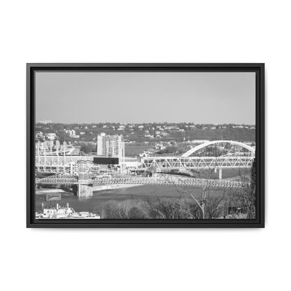Bridges of the Natti— Black & White Cityscape Wall Art