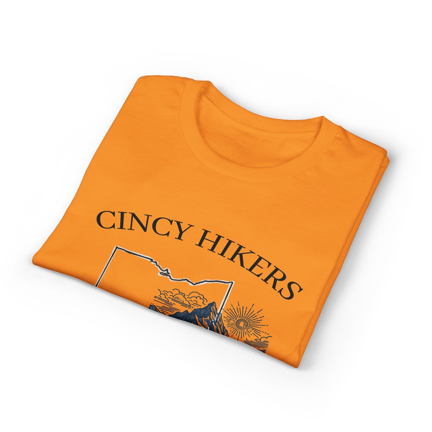 Cincy Hikers Ohio Map T‑Shirt 2026 — Cincinnati Hiking Adventure Tee