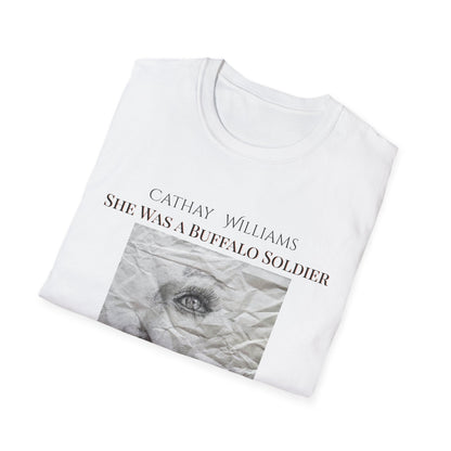T‑Shirt — Vintage Portrait 'Cathay Williams: She Was A Buffalo Soldier 1844–1895'