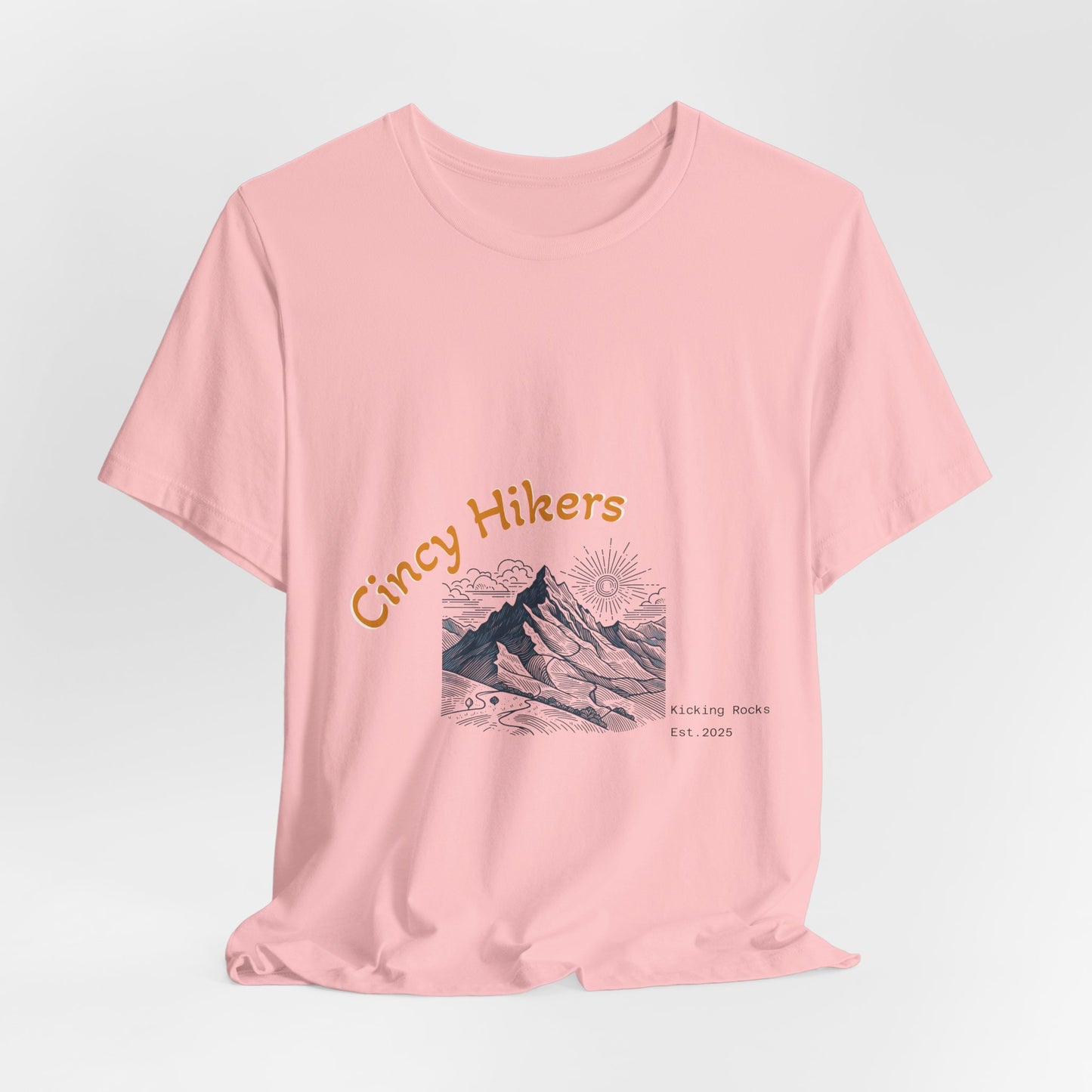 Cincy Hikers Mountain Tee — Scenic Trail Graphic T-Shirt