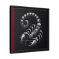 Scorpion Art Canvas Print | Multi-Color Framed Wall Decor