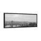 Queen City Bridges Winter Matte Canvas (Framed)