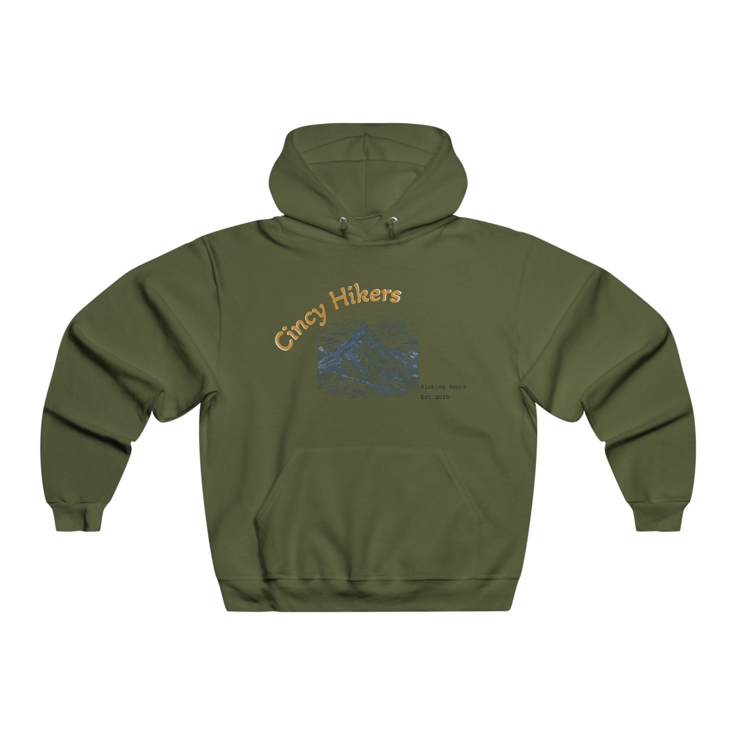 Cincy Hikers Cozy Mountain Adventure Hoodie - Perfect for Campfires, Hiking, Gifts, Travel, Nature Lovers