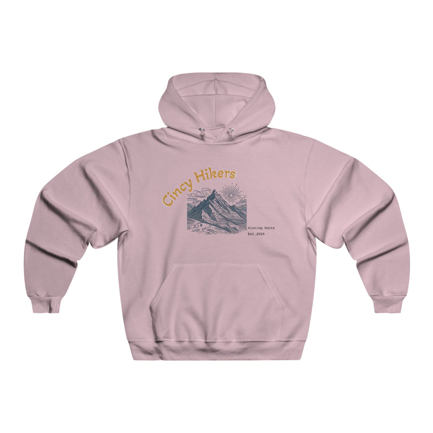Cincy Hikers Cozy Mountain Adventure Hoodie - Perfect for Campfires, Hiking, Gifts, Travel, Nature Lovers