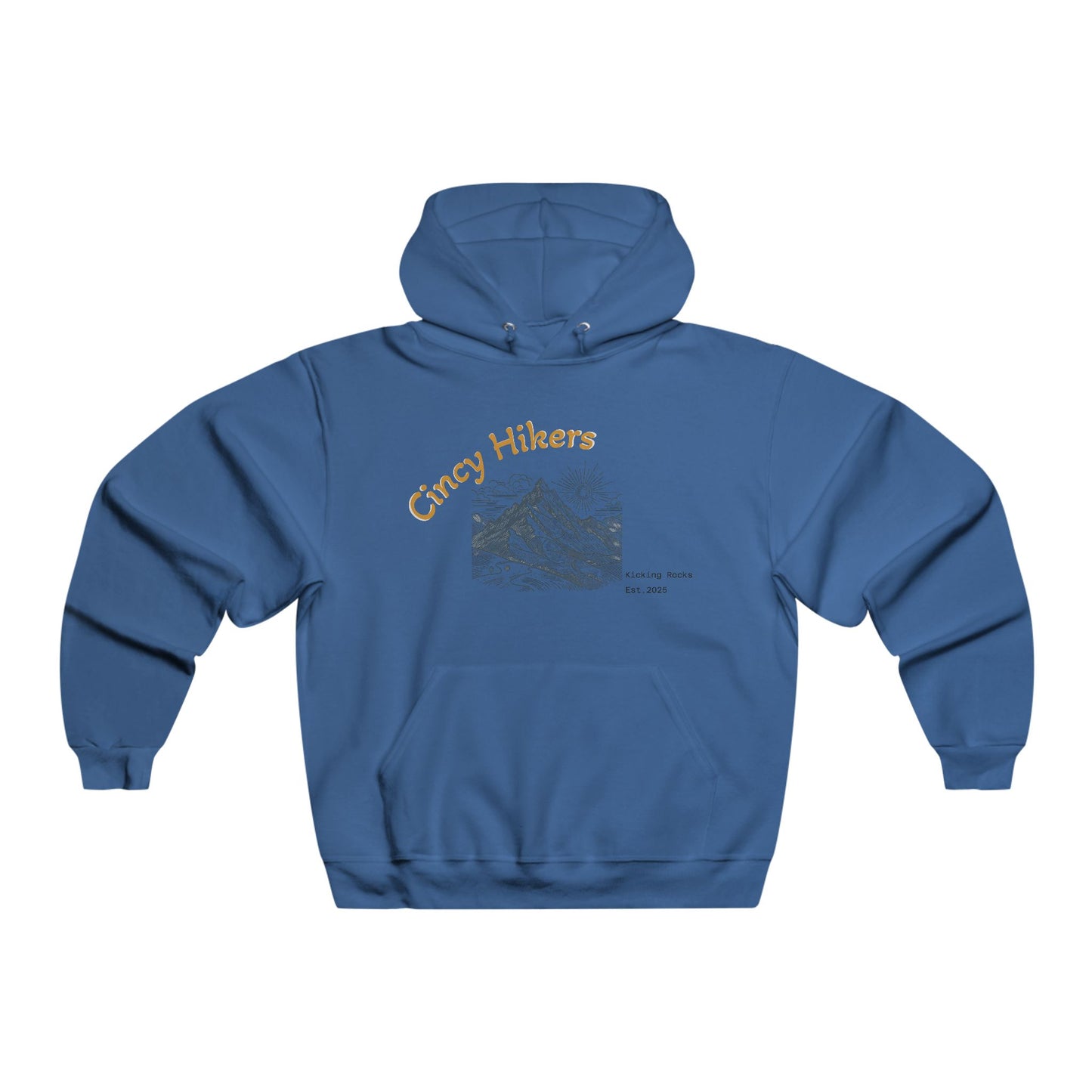 Cincy Hikers Cozy Mountain Adventure Hoodie - Perfect for Campfires, Hiking, Gifts, Travel, Nature Lovers