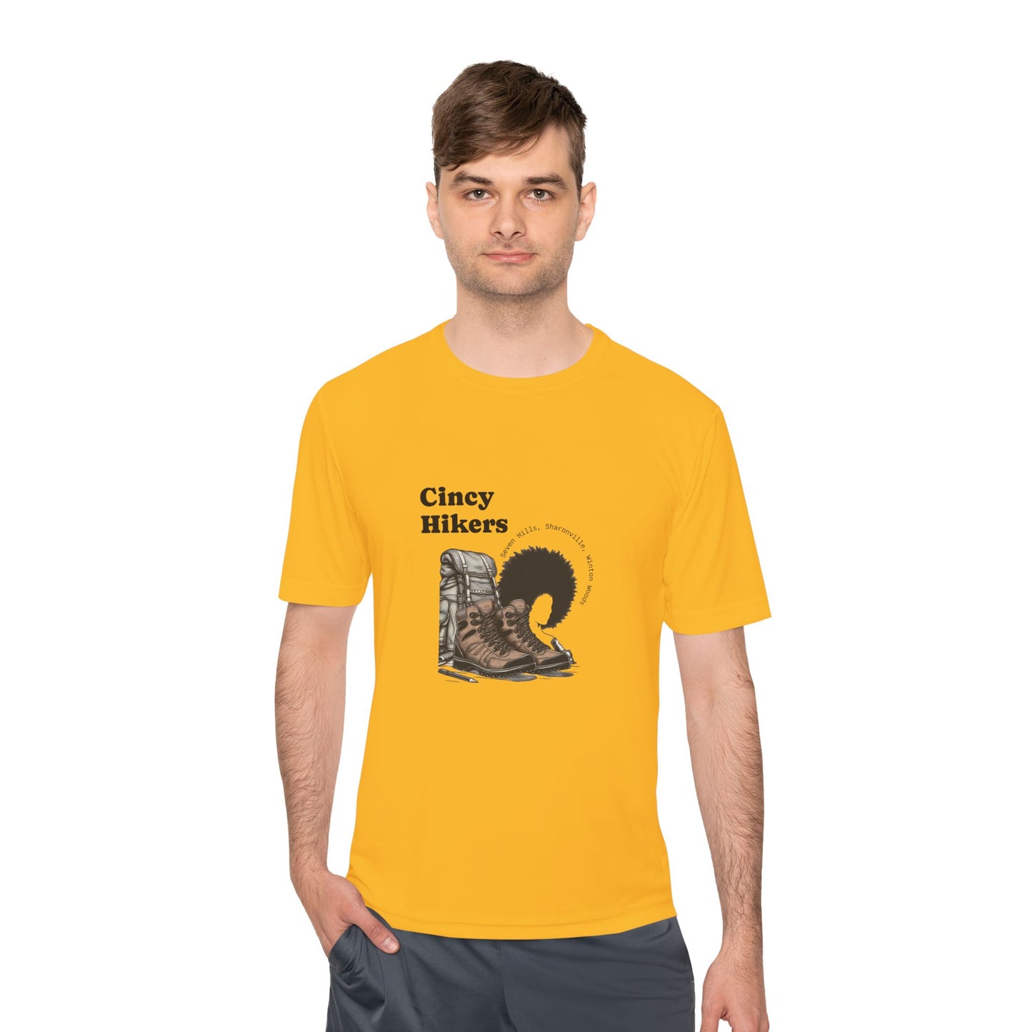 Cincy Hikers Moisture Wicking Lady Tee | Perfect for Outdoor Adventures, Hiking Gear, Gift for Hikers, Athletic Top, Casual Wear