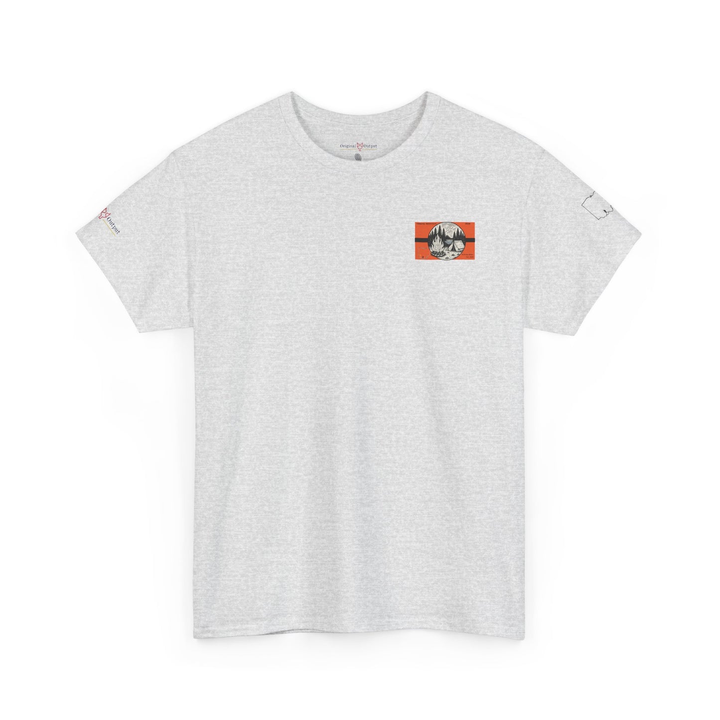 S'more Memories Camping T-Shirt – Retro Campfire Tent Graphic Tee