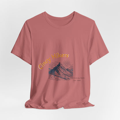 Cincy Hikers Mountain Tee — Scenic Trail Graphic T-Shirt