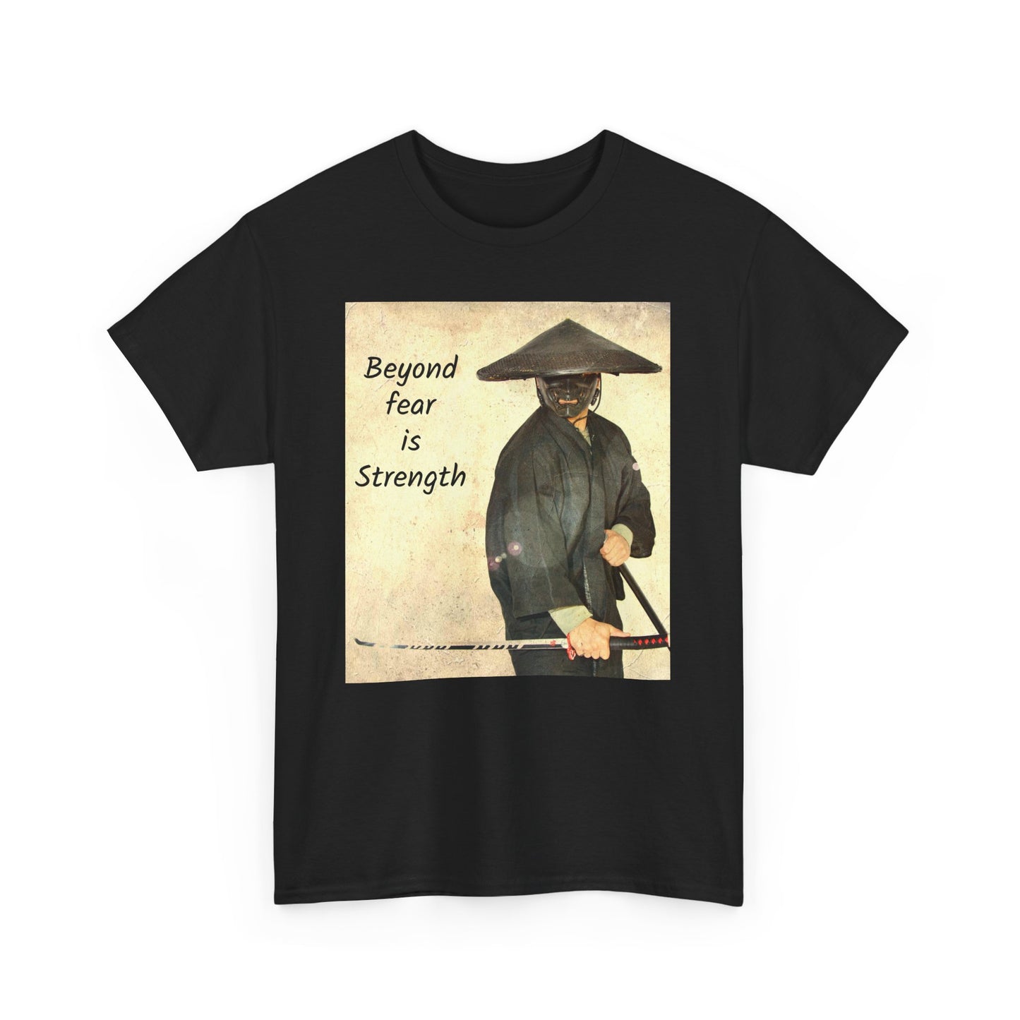 Beyond Fear Is Strength Unisex Heavy Cotton Tee